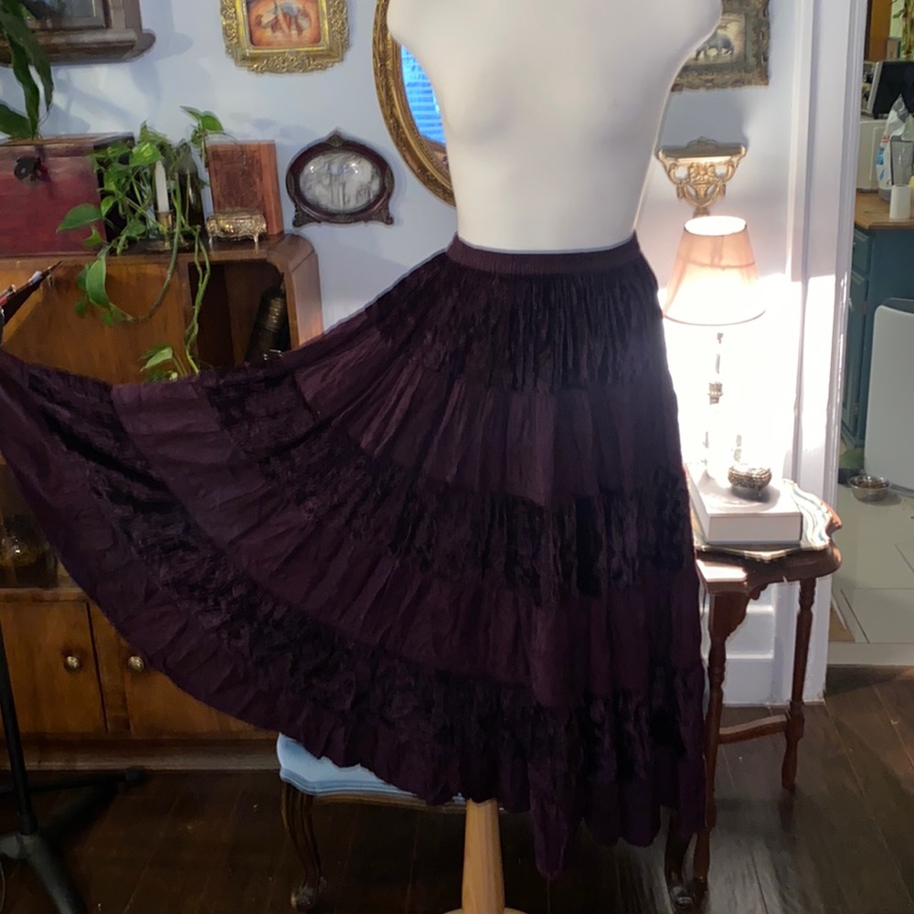Full length circle skirt